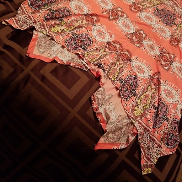 INC dress, almost maxi with asymmetrical hem - Picture 7 of 7